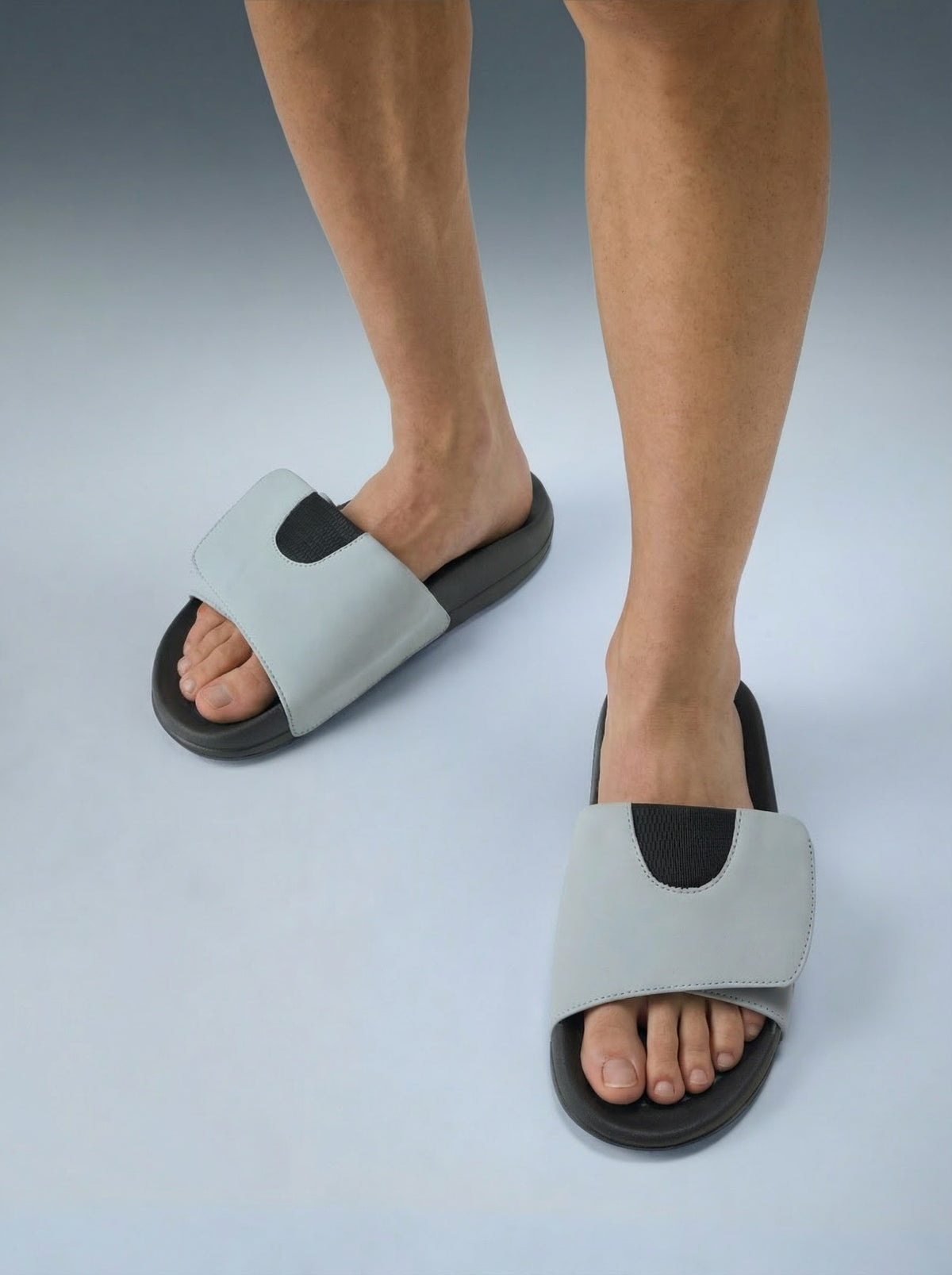 Avant Men's PlushStep Sliders - Glacier Blue