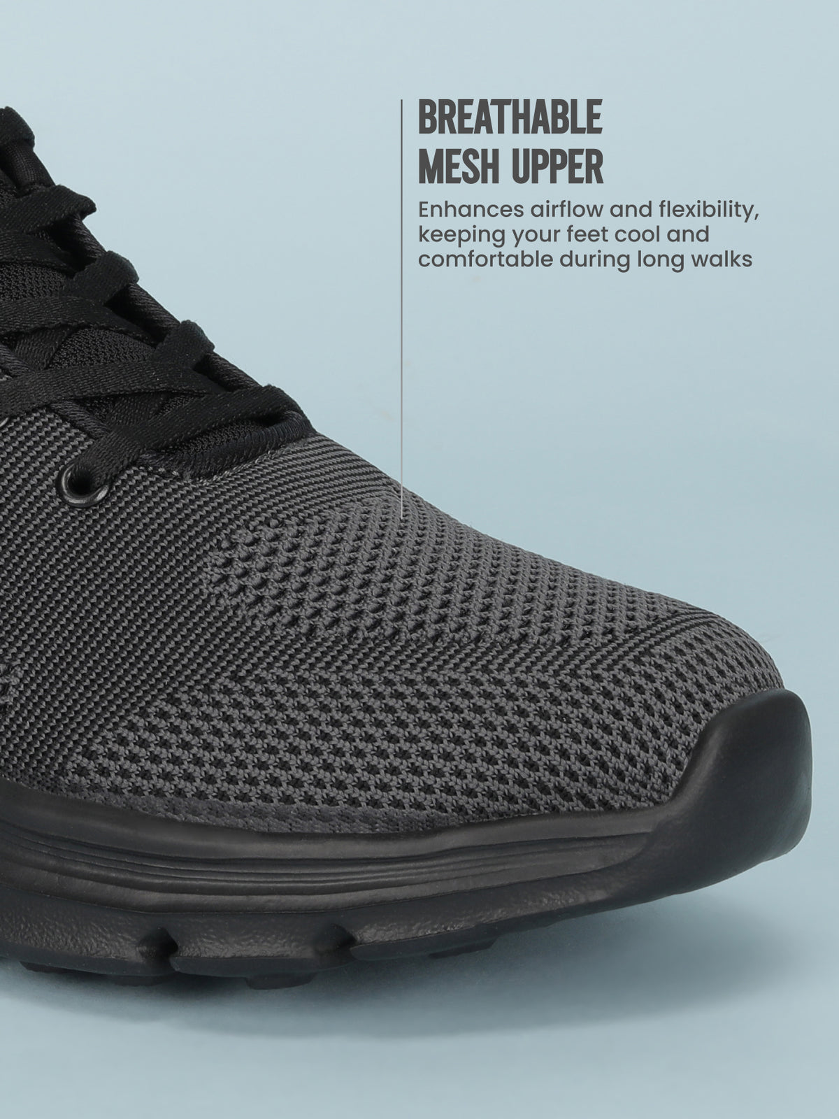 Avant Men's EnduraStep Walking Shoes - Black/Grey