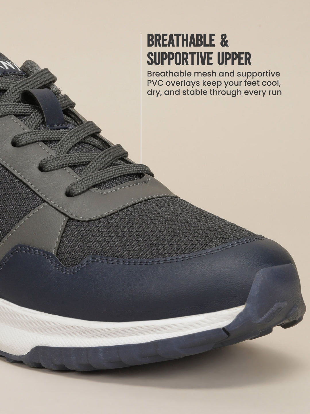 Avant Men's GridRun Running Shoes - Grey