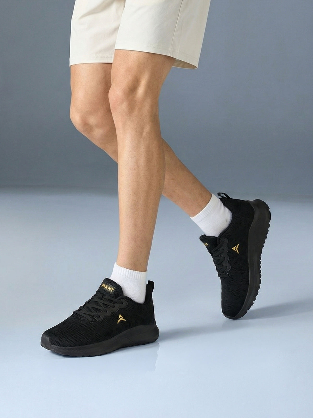 Avant Men's VoltRun Running Shoes - Black