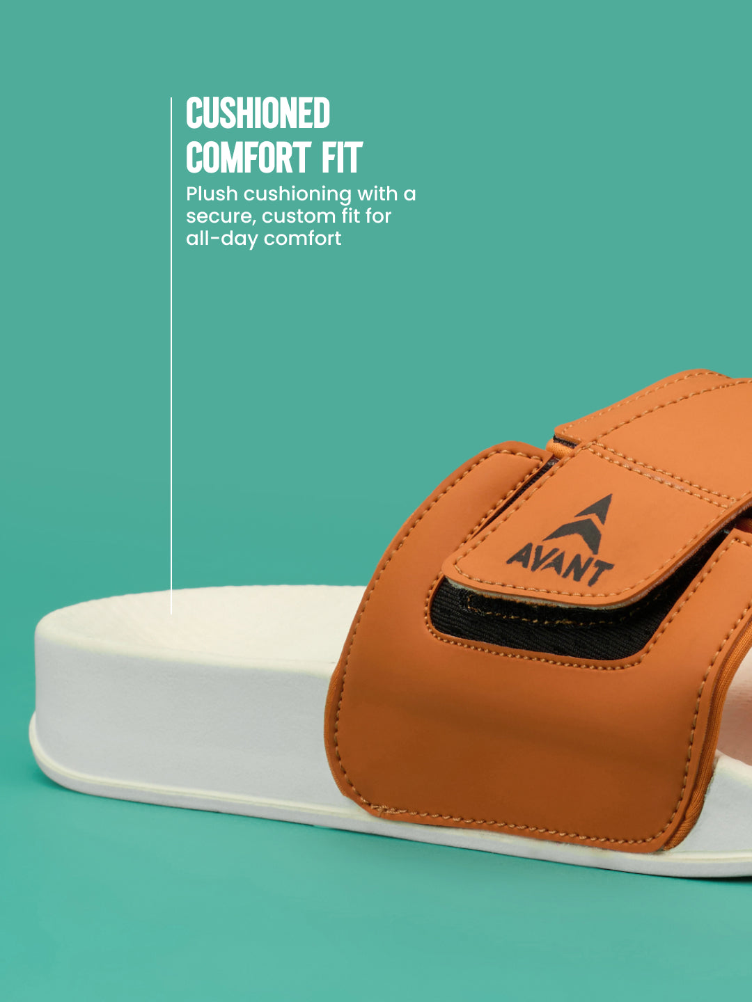 Avant Men's Stepster Sliders - Orange