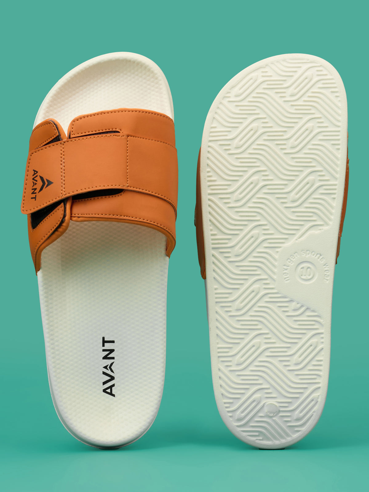 Avant Men's Stepster Sliders - Orange