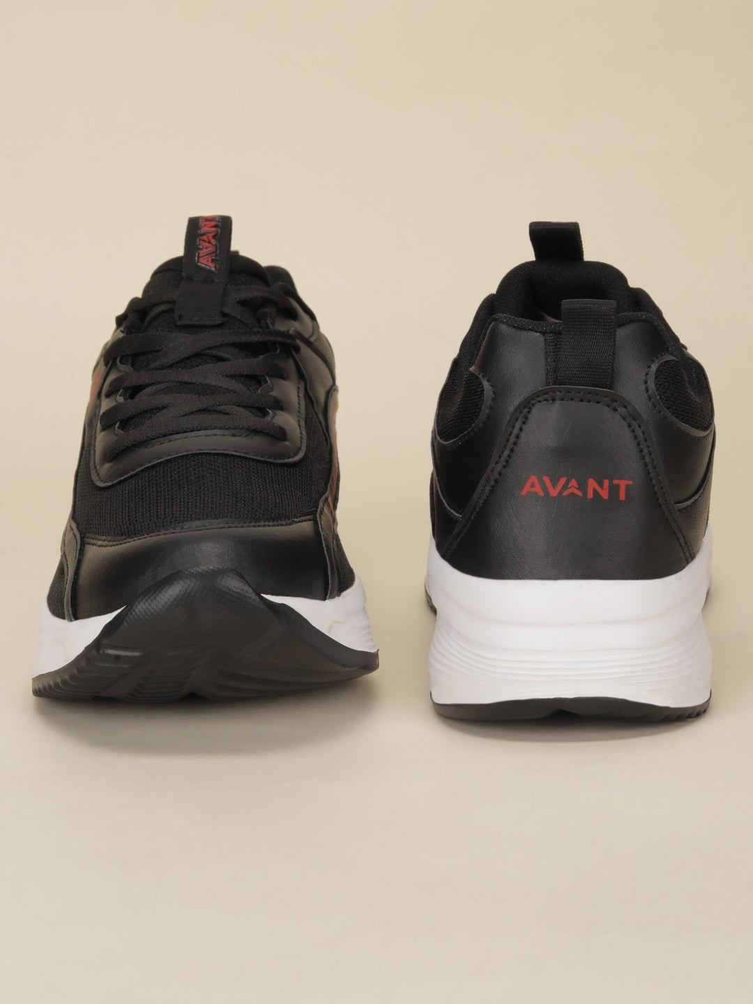 Avant Men's StepDrive Walking Shoes - Black/Red