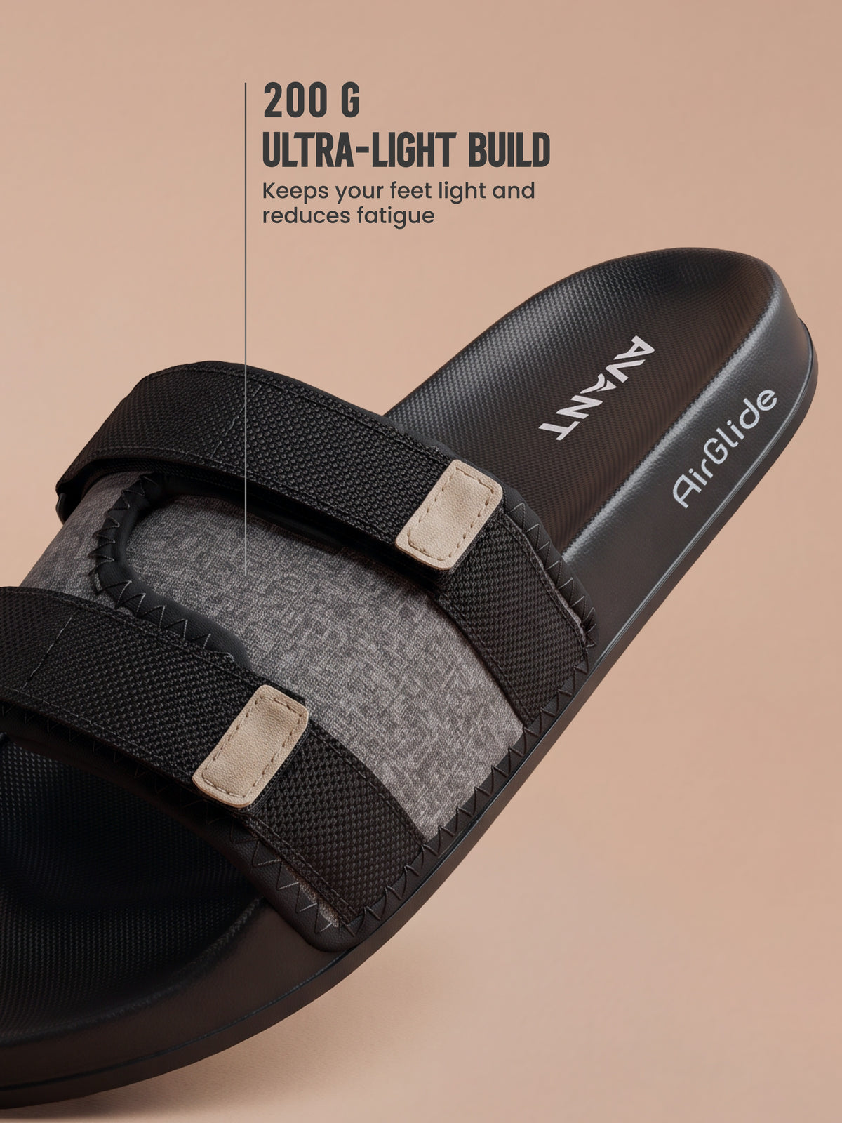 Avant Men's EasyMove Sliders - Black