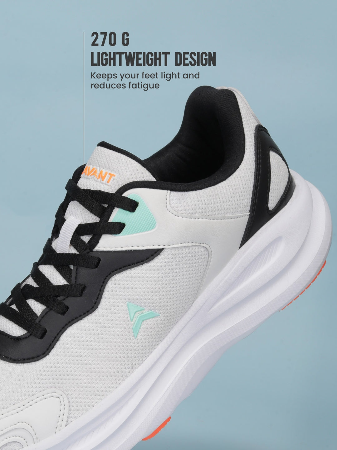 Avant Men's Zyraflow Running Shoes - White