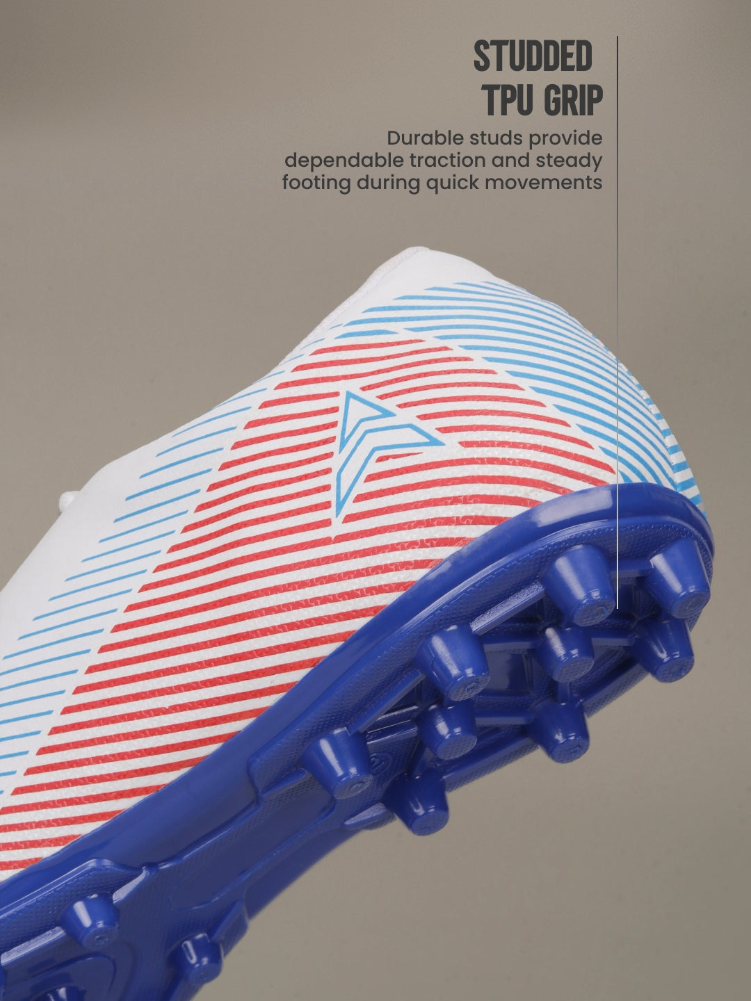 Avant Men's MatchStride Football Shoes - White/Red
