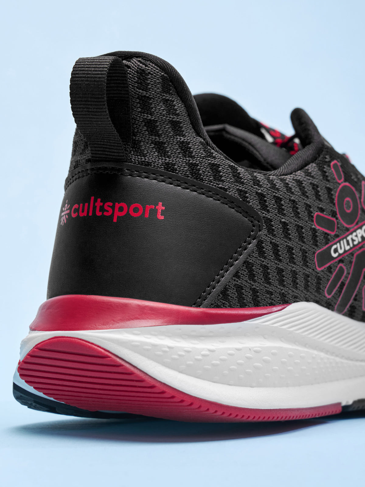 cult Hustle Men Running Shoes - Black