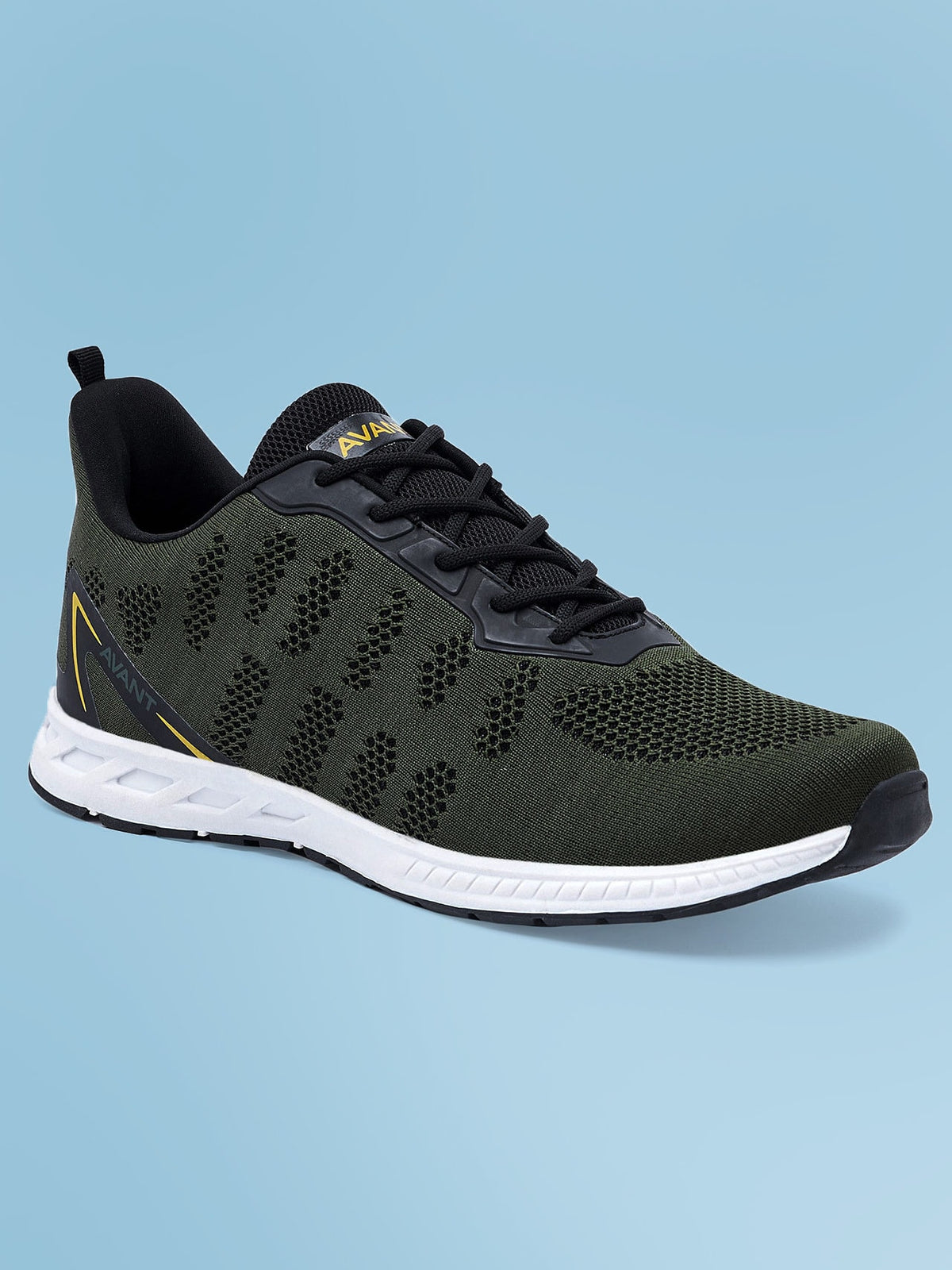 Avant Men's Hurricane Casual Shoes - Army Green/Black