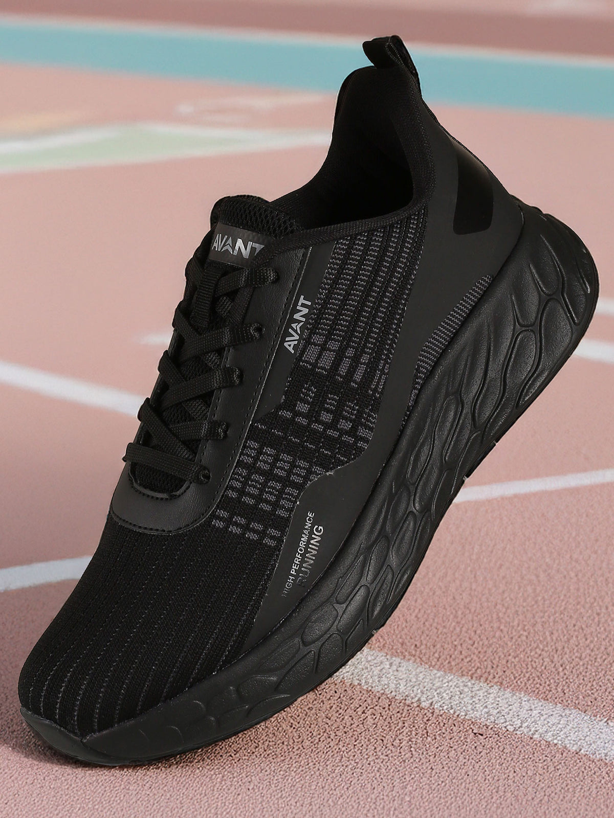 Avant Men's SoleWave Running Shoes - Black