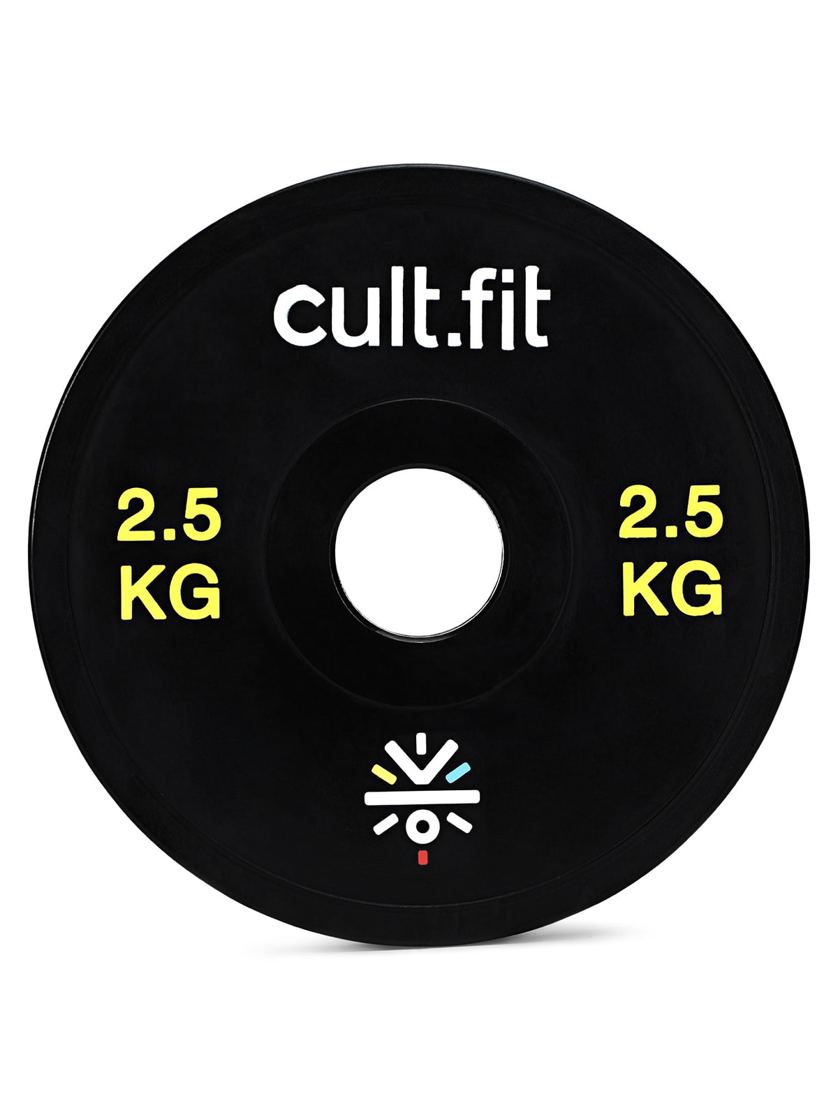 cult.fit Bumper Plate - 2.5 KG x 4 Pcs