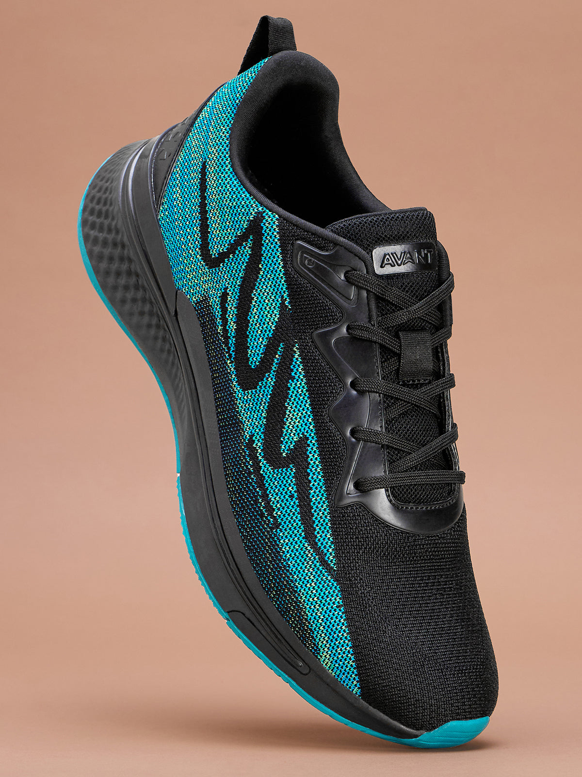 Avant Men's Spectrum Running Shoes - Black/Blue
