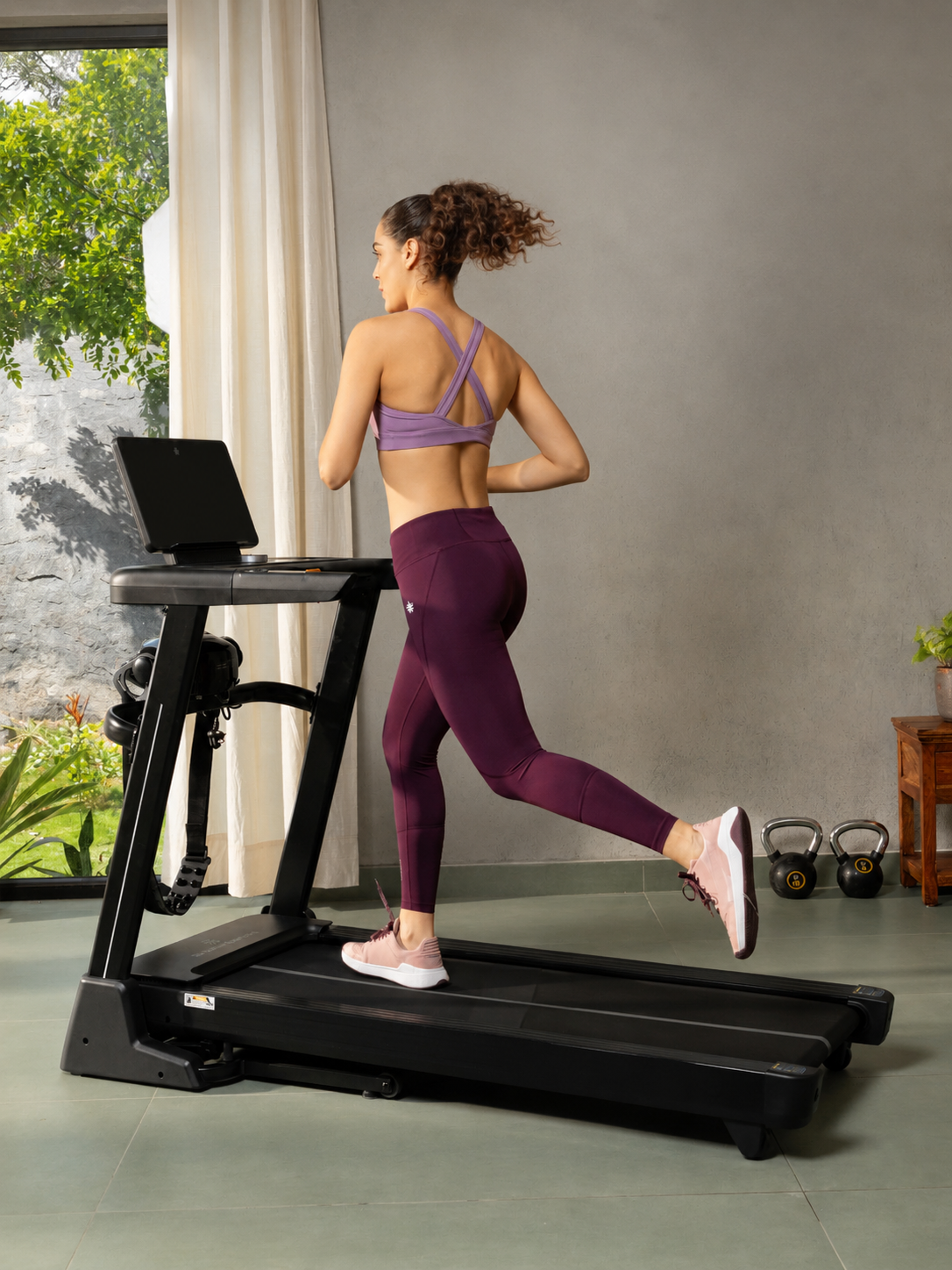 Cult SmartStrideActive BLDC Motor (5HP Peak) Treadmill with Massager | Max Weight: 130kg | 15 Level Auto Incline (with 6 Months extended warranty)