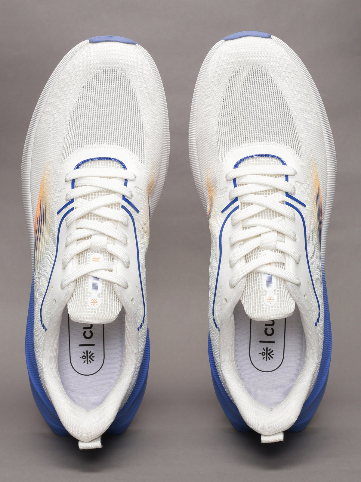 cult Men's Onyx Running Shoes - White/Blue