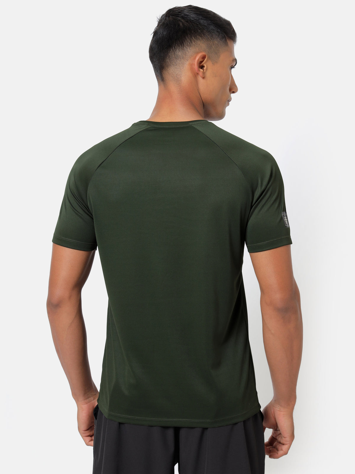 Solid Raglan T-shirt with Logo Pack of 2