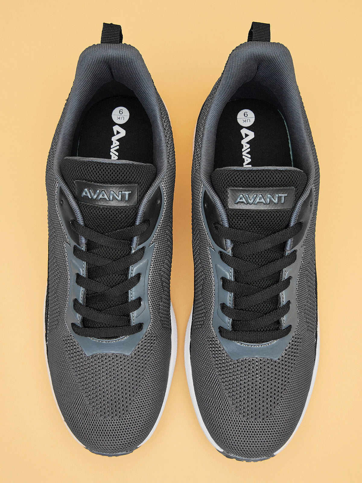 Avant Men's UltraBoom Running and Training shoes-D.Grey