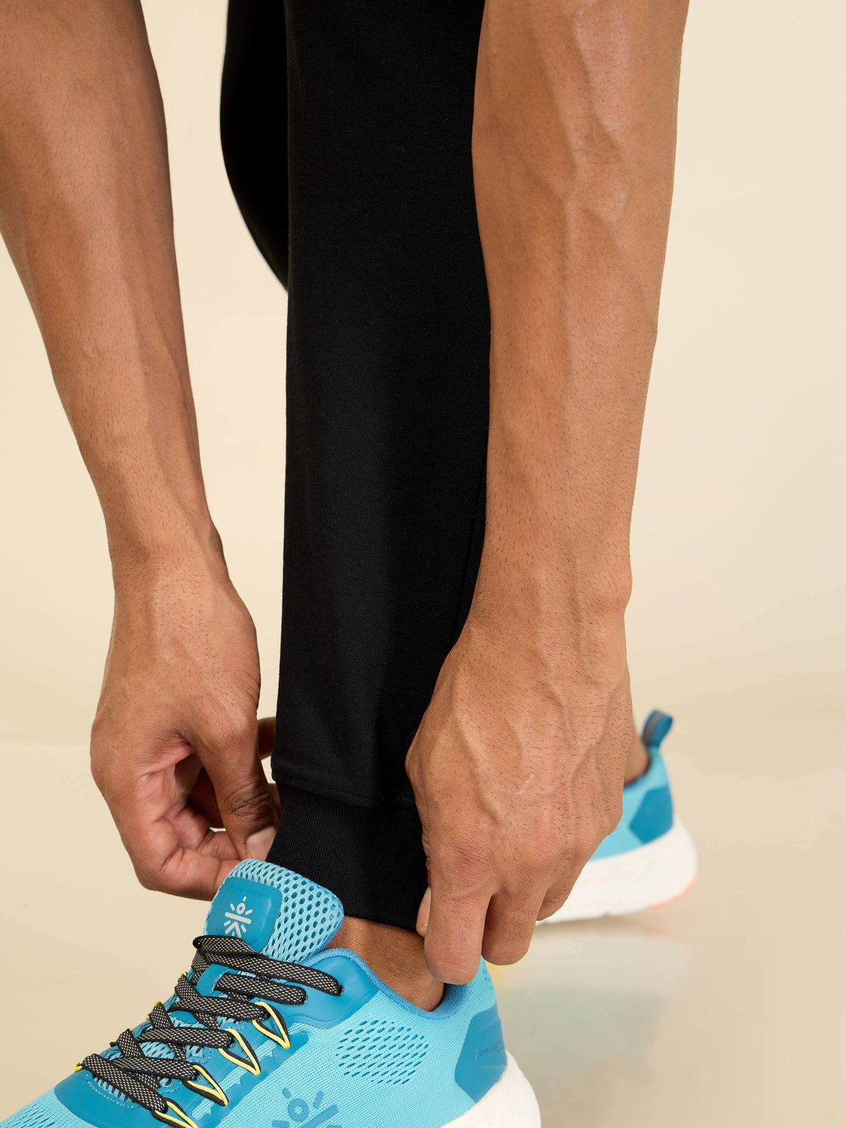 Men Black Cult Leisure Joggers