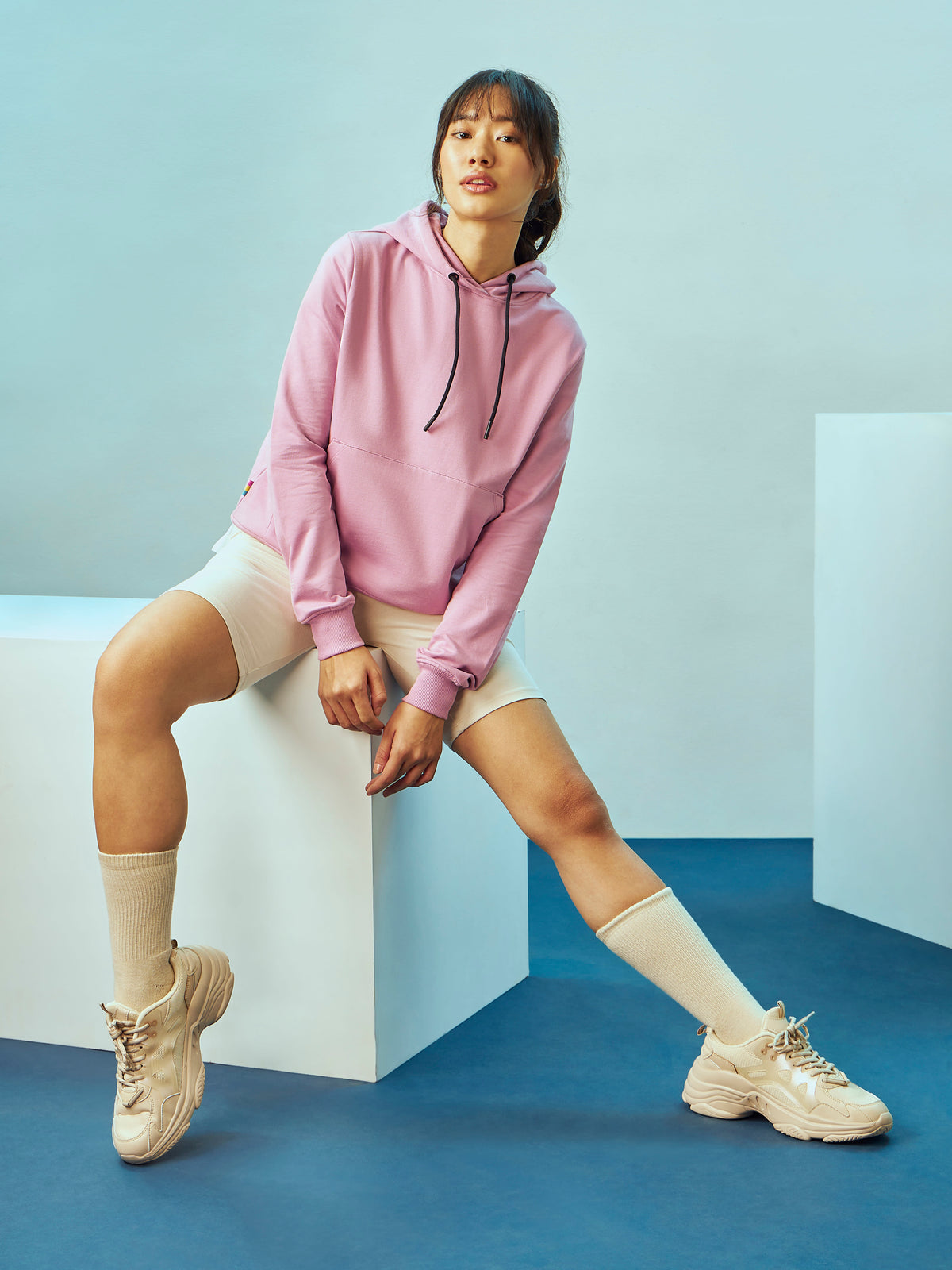 Hooded Sweatshirt with Kangaroo Pocket