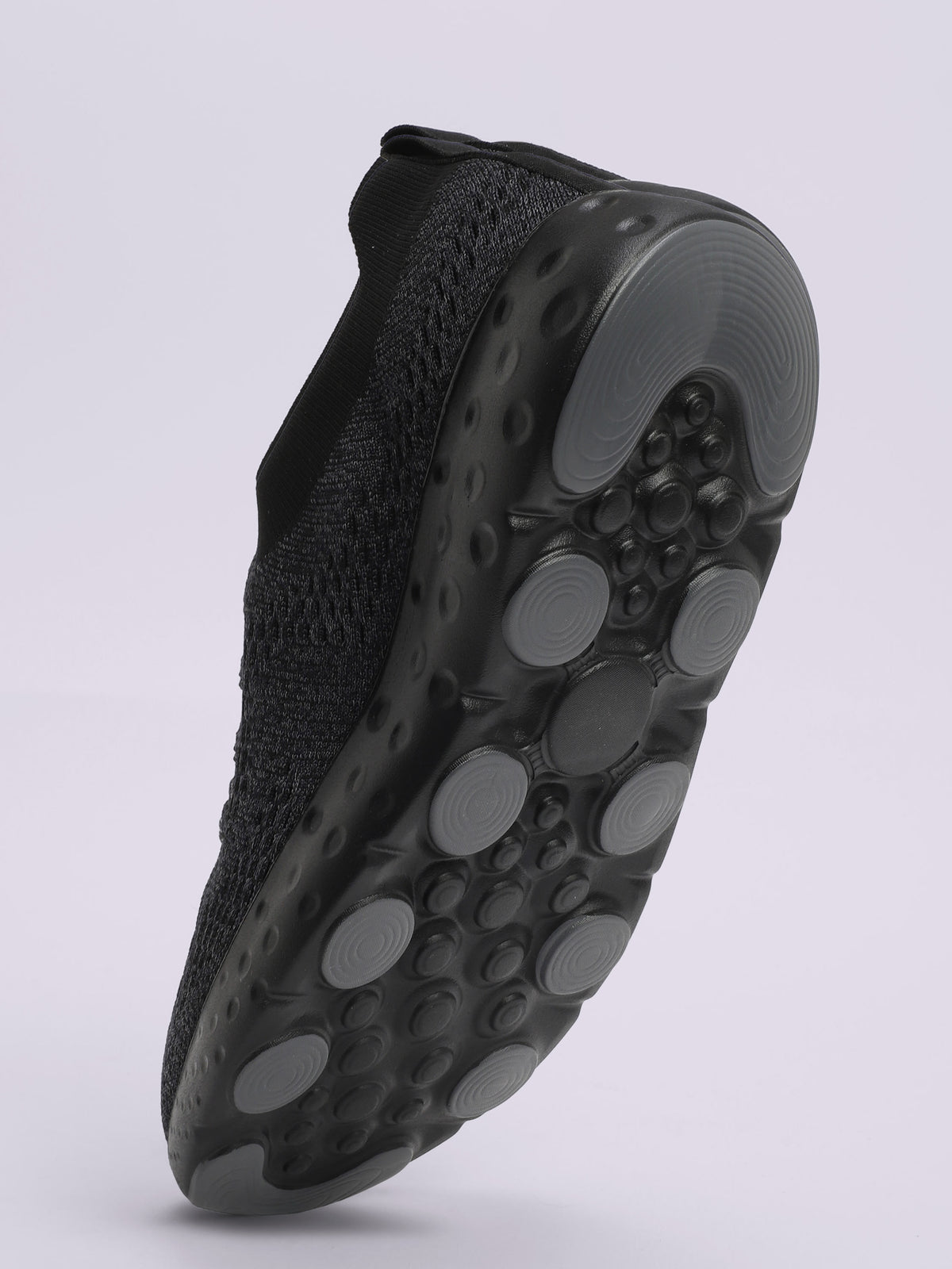cult EZ+ Plush Men's Walking Shoes - Black/Grey