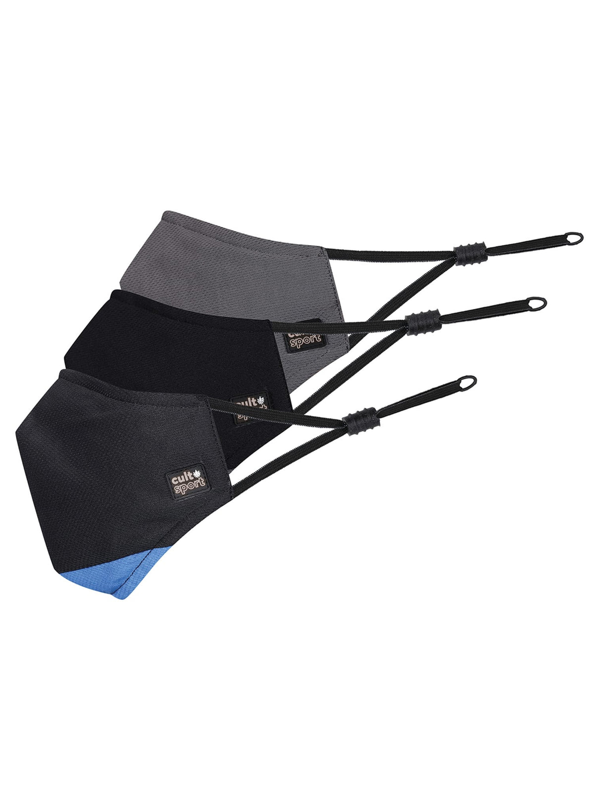 BREATHEFIT Adults Face Mask - Pack of 3