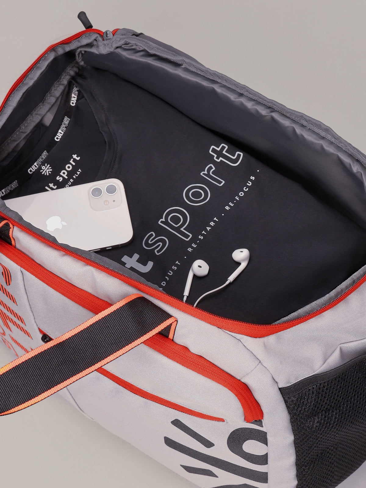 Duffle Bag with Shoe Compartment