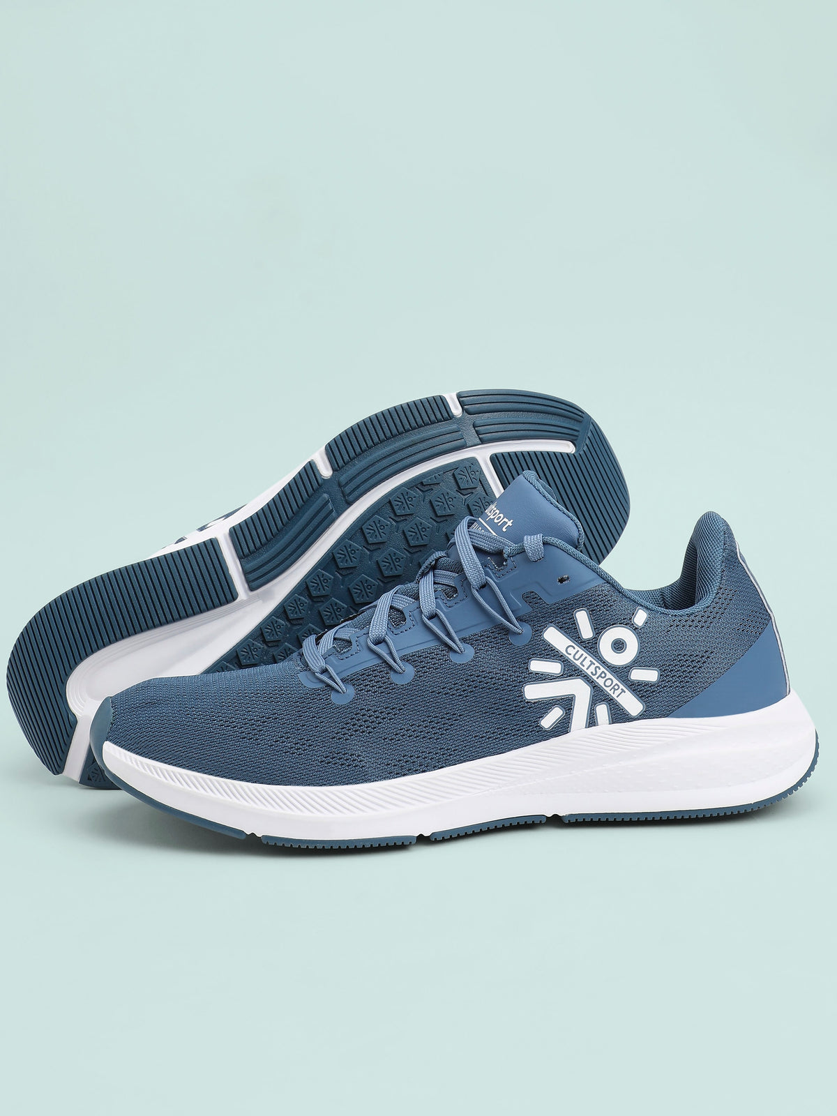cult Firebird Men Running Shoes - Dusky Blue