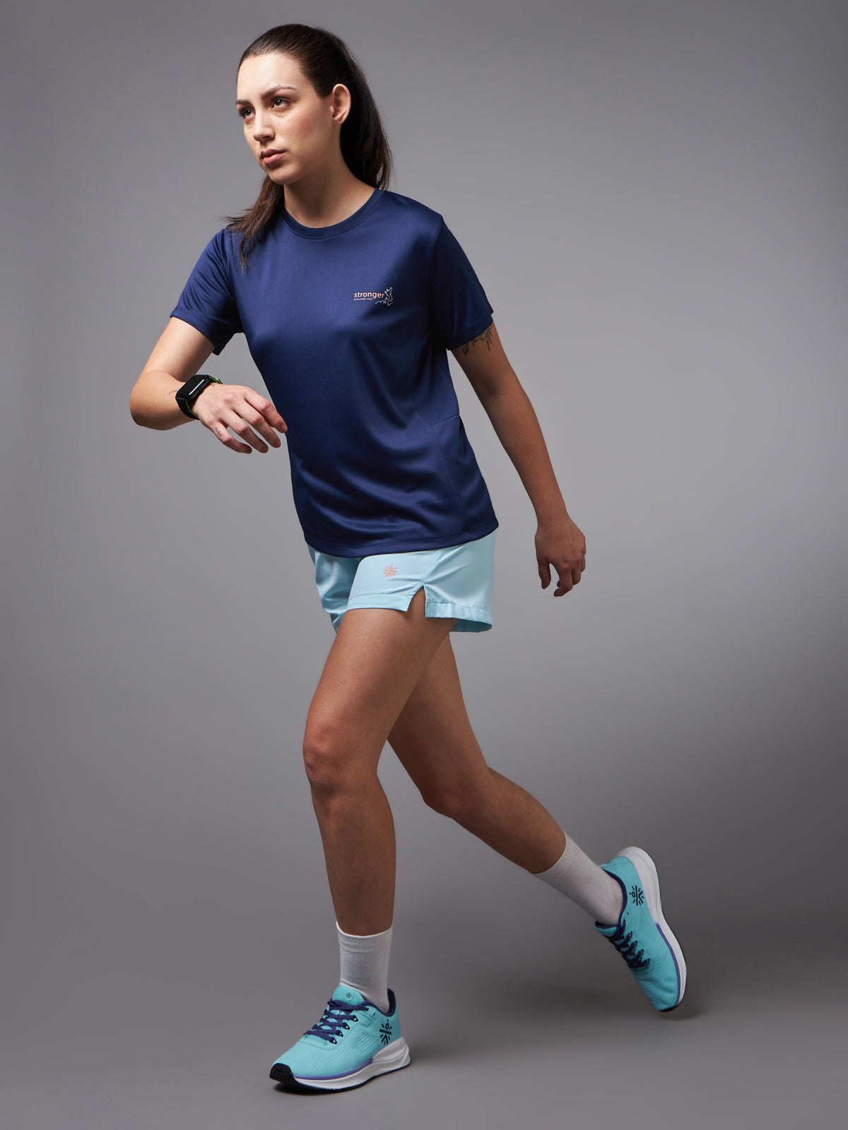 Stronger With Every Step Running T-shirt