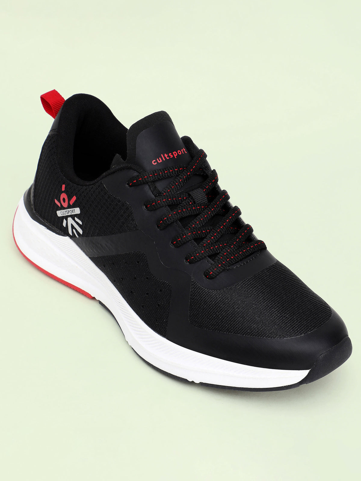 cult Speedster Women Running Shoes - Black/Red