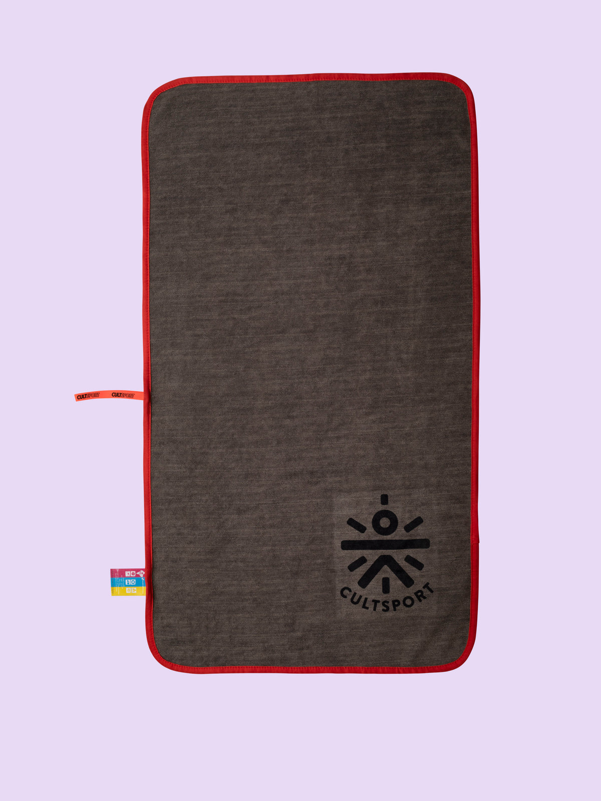 Rock Grey Microfibre Gym Towel