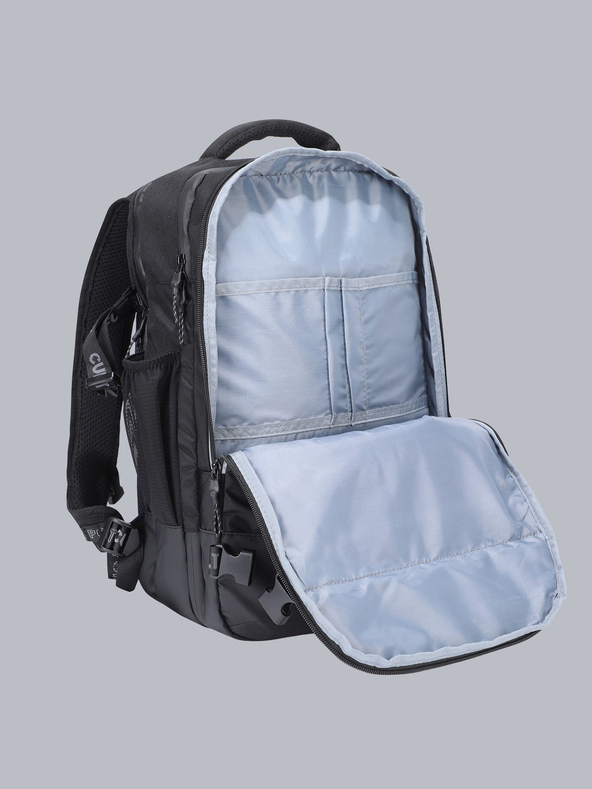 Signature Square Black Backpack