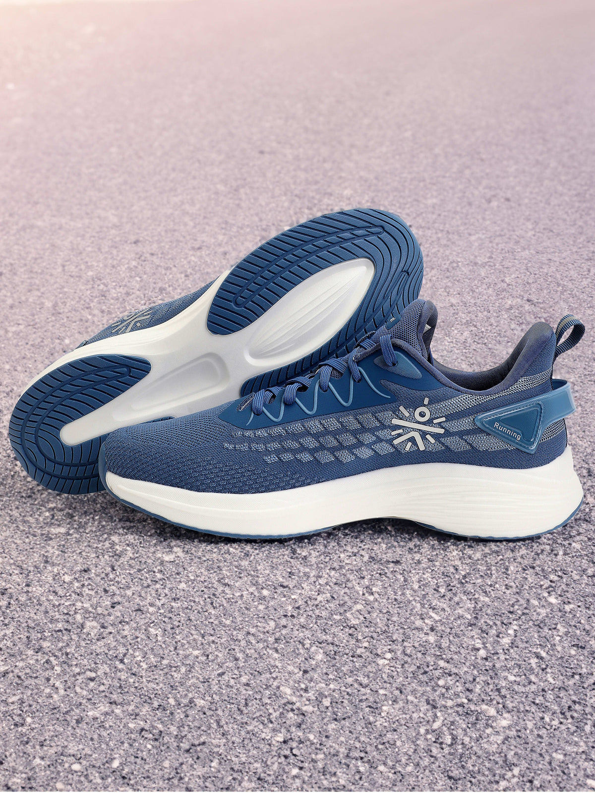 cult Active Men Running Shoes - Dusky Blue