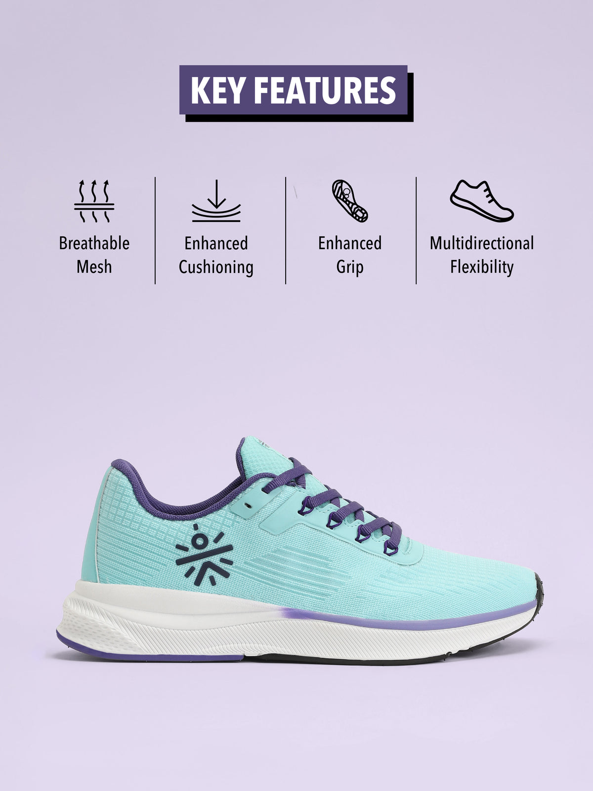 cult Thunderbird Women Running Shoes - Tropical Blue
