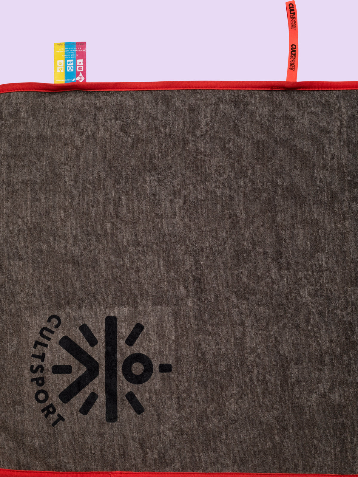 Rock Grey Microfibre Gym Towel