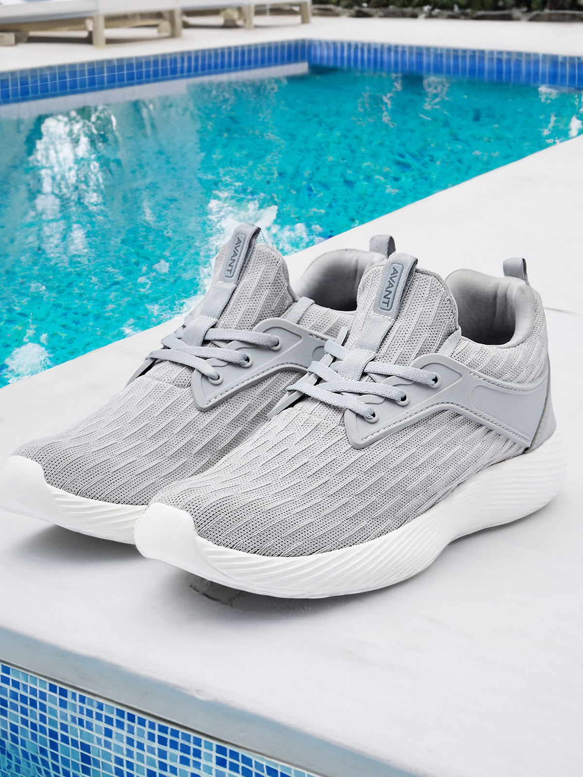 Avant Men's FeatherLite Running and Walking Shoes- L.Grey