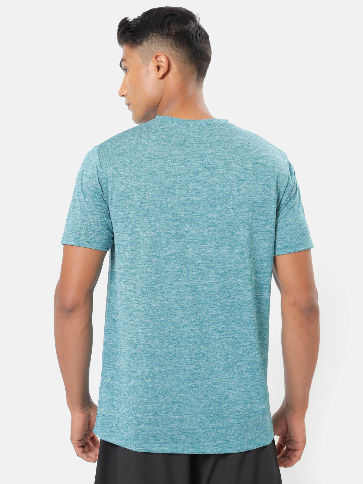 Textured Performance T-shirt with Logo Pack of 3