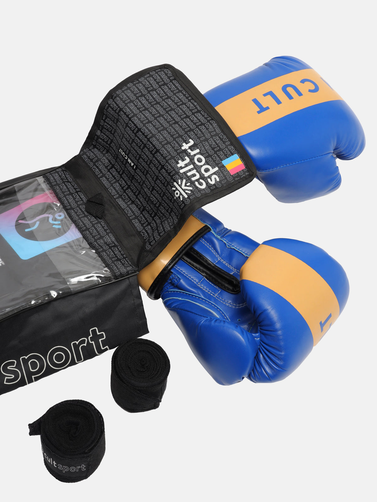 Combo Boxing Gloves with Handwraps