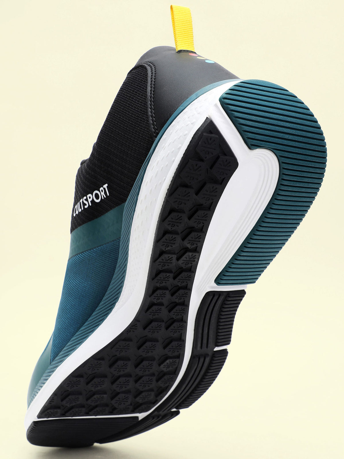 cult Speedster Men Running Shoes - Black/ Dark Teal