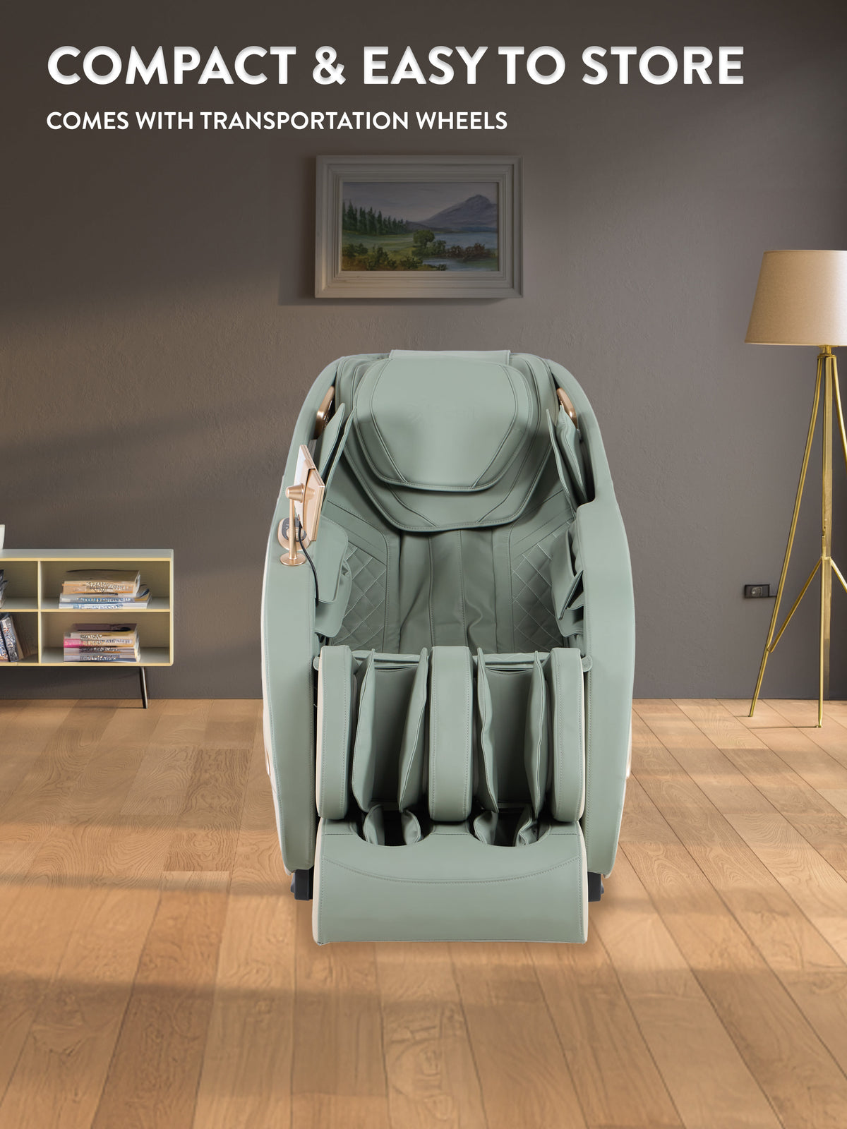 Cult Zen Massage Chair with Zero Gravity, SL Track 2D Massage Technique and Bluetooth AI voice Function For Full Body Massage At Home