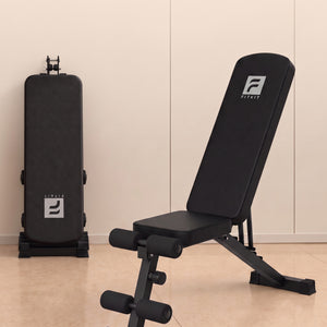 FITKIT by Cult FKAB02 Strength Training Adjustable Bench | 6-Level Incline | 350 kg Max Load Capacity | Stable & Secure Multi-Workout Support | Full Body home exercise