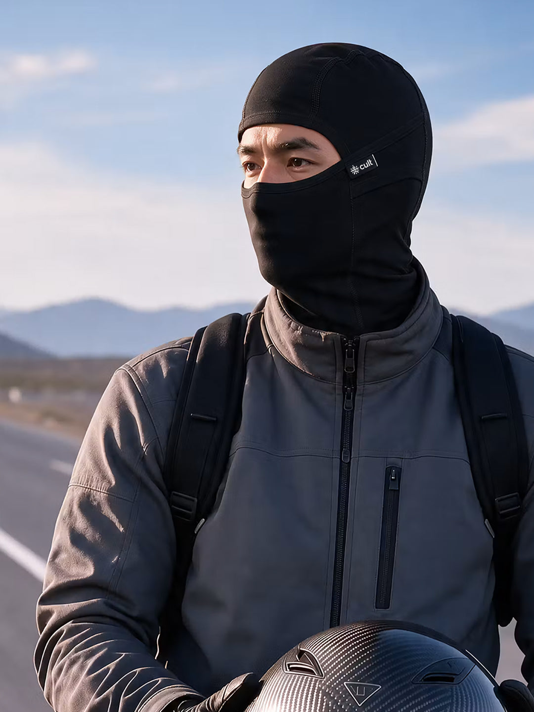 Cult Balaclava Bamboo Black
