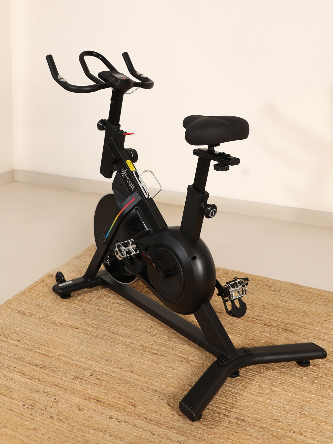 Cult SmartSpinVolt Magnetic Spin Bike | 10Kg Flywheel | 140kg Max Weight | Home Use Exercise Bike