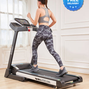 FT200S 4.5 HP Peak Treadmill | 15-level Auto-Incline | Max Weight-110kg | Max Speed-16kmph (with 6 Months extended warranty)
