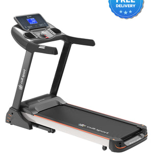 Smartrun Carson 5.5 HP Peak Treadmill | 15-level Auto-Incline | Max Weight-130kg | Max Speed-16kmph (with 6 Months Extended Warranty)