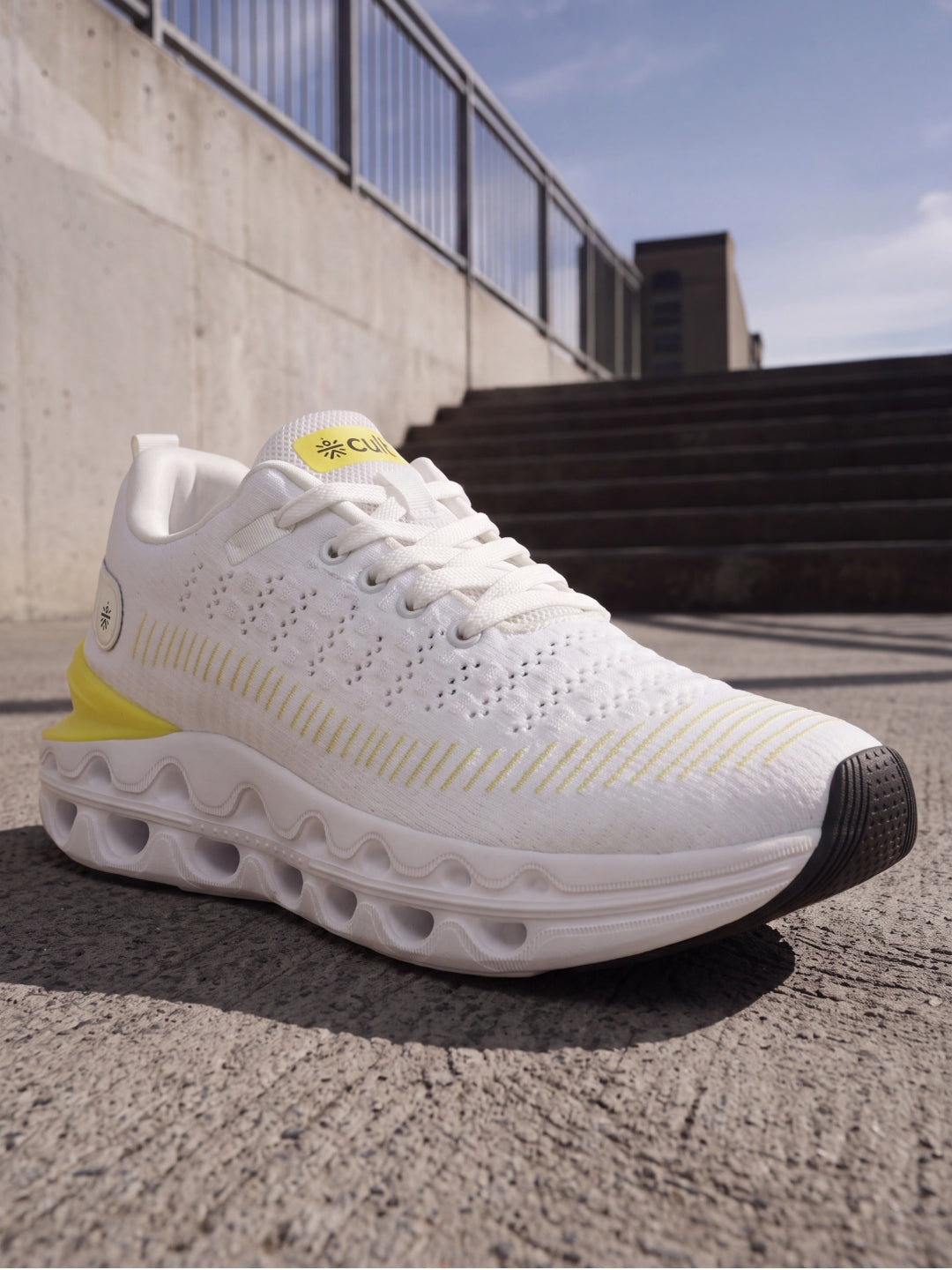 cult Men's Flexora Sneaker Shoes - Yellow