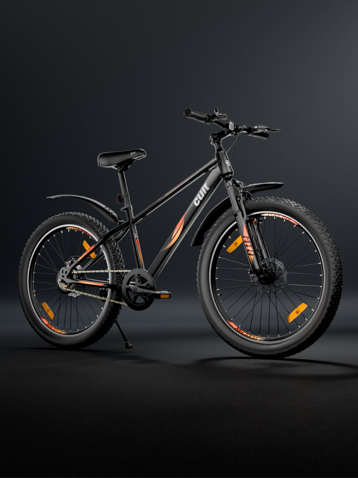 Cult Phoenix 26T Mountain Bike | Single Speed Cycle | Black