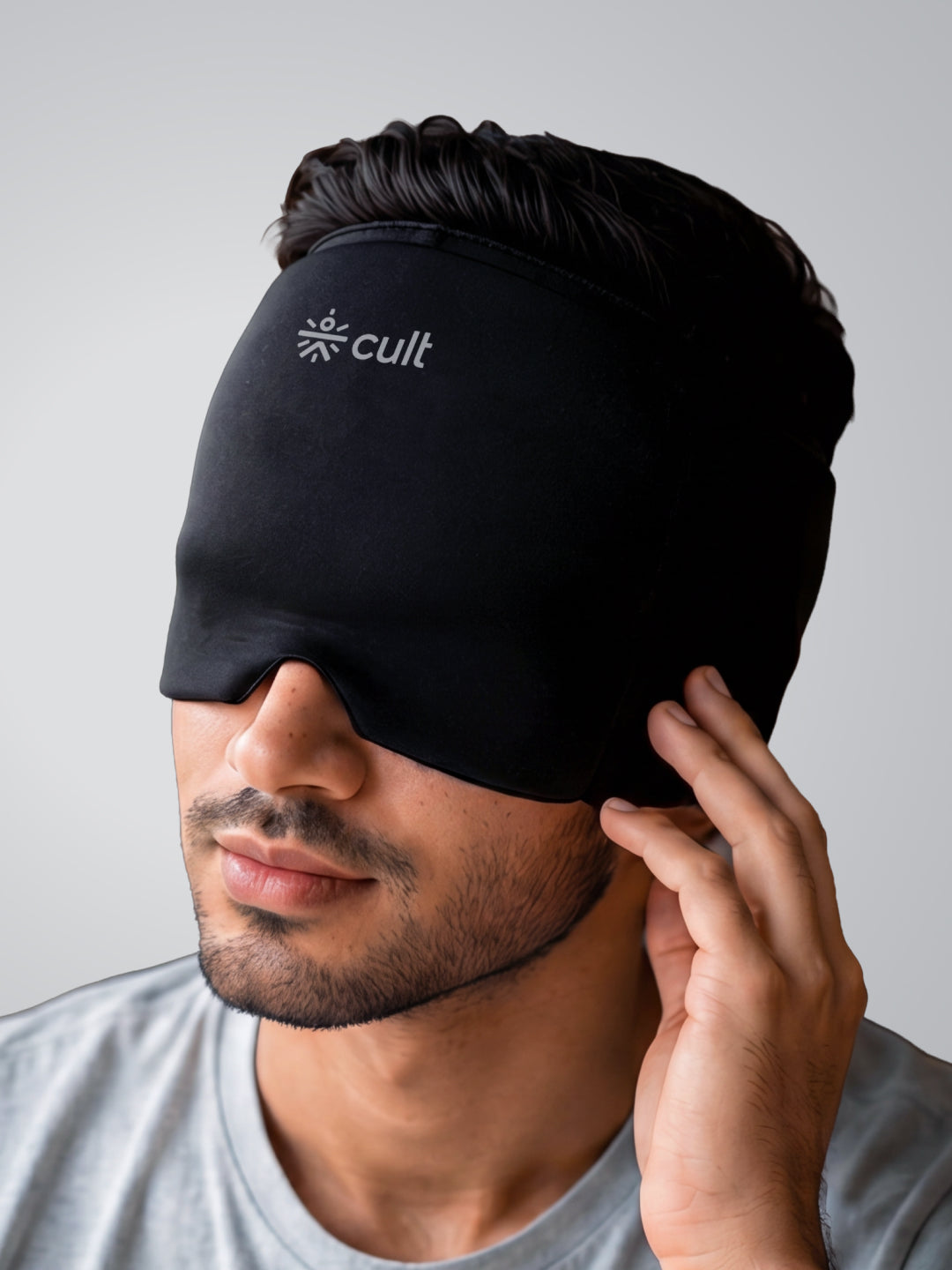 Cult Migraine Relief Cap Hot and Cold Gel Therapy Head Wrap for Migraines, Headaches, Sinus Pressure and Stress Relief