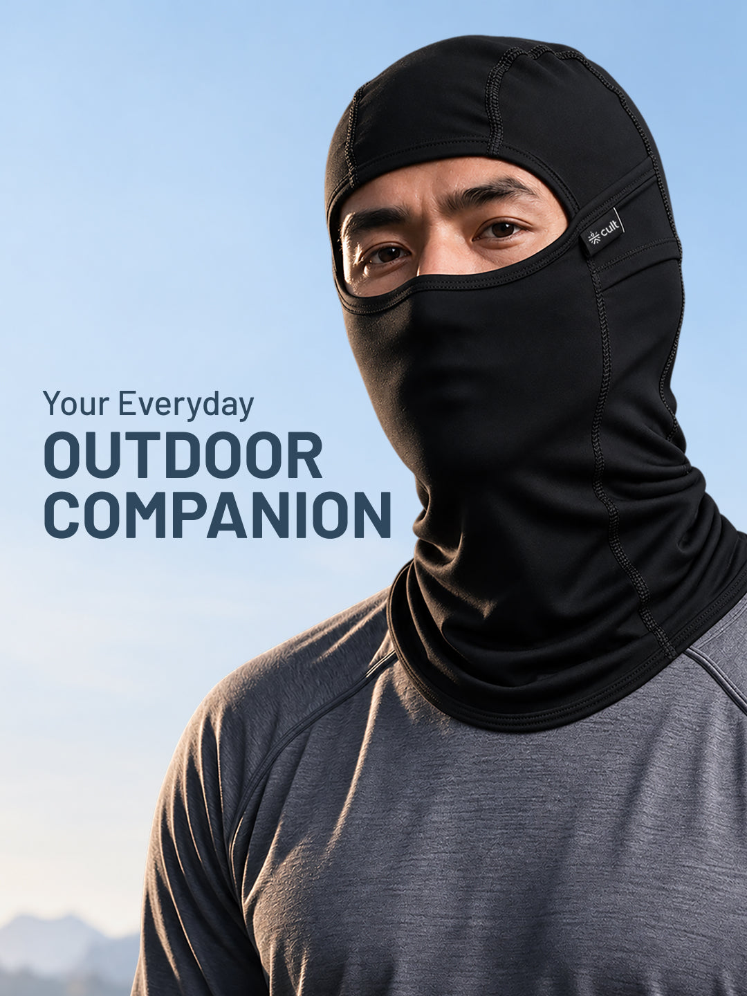 Cult Balaclava Bamboo Black