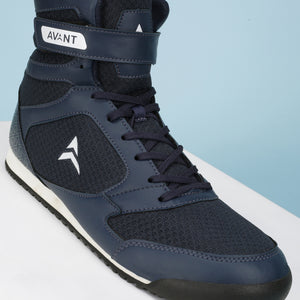 Avant Men's Uppercut Boxing Shoes - Navy Blue