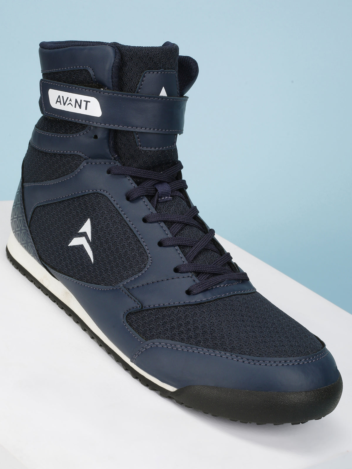 Avant Men's Uppercut Boxing Shoes - Navy Blue