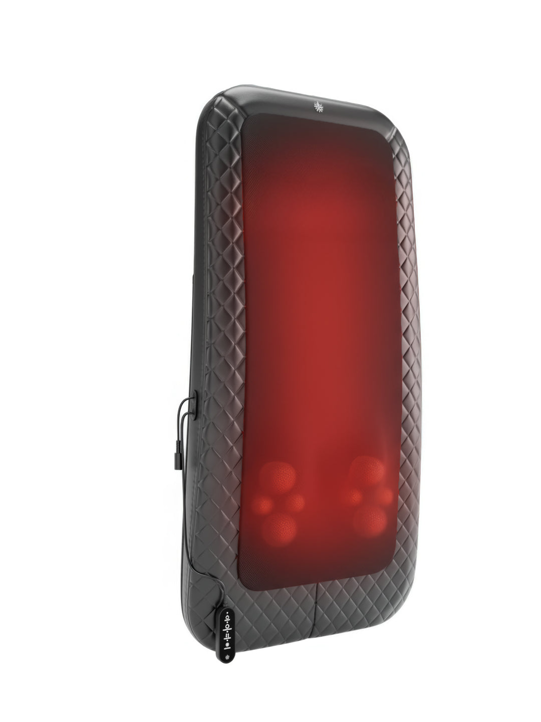 Cult Deep Relief Full Back Massager with Moving Rollers, 3-Intensity Heat & 4 Modes | Shiatsu Deep Tissue Relief for Neck & Lumbar | Home & Car Adapters (Black)