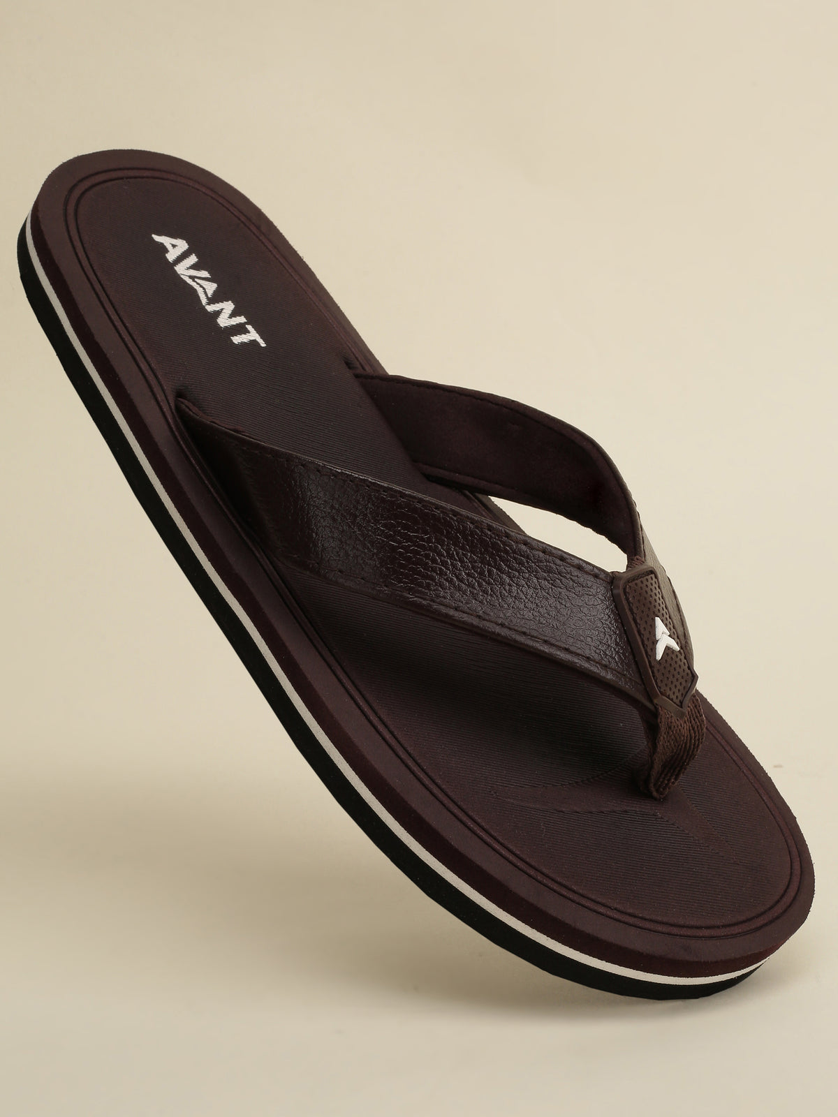 Avant Men's DailyStep Flip Flops - Brown